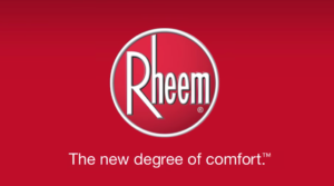 Rheem water heater installation